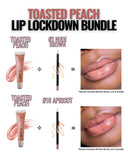 Toasted Peach Lip Lockdown Bundle